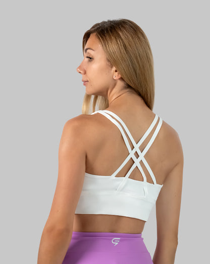 Back waistband detail of lilac tennis skirt with shorts, high-rise waistband and smooth fit